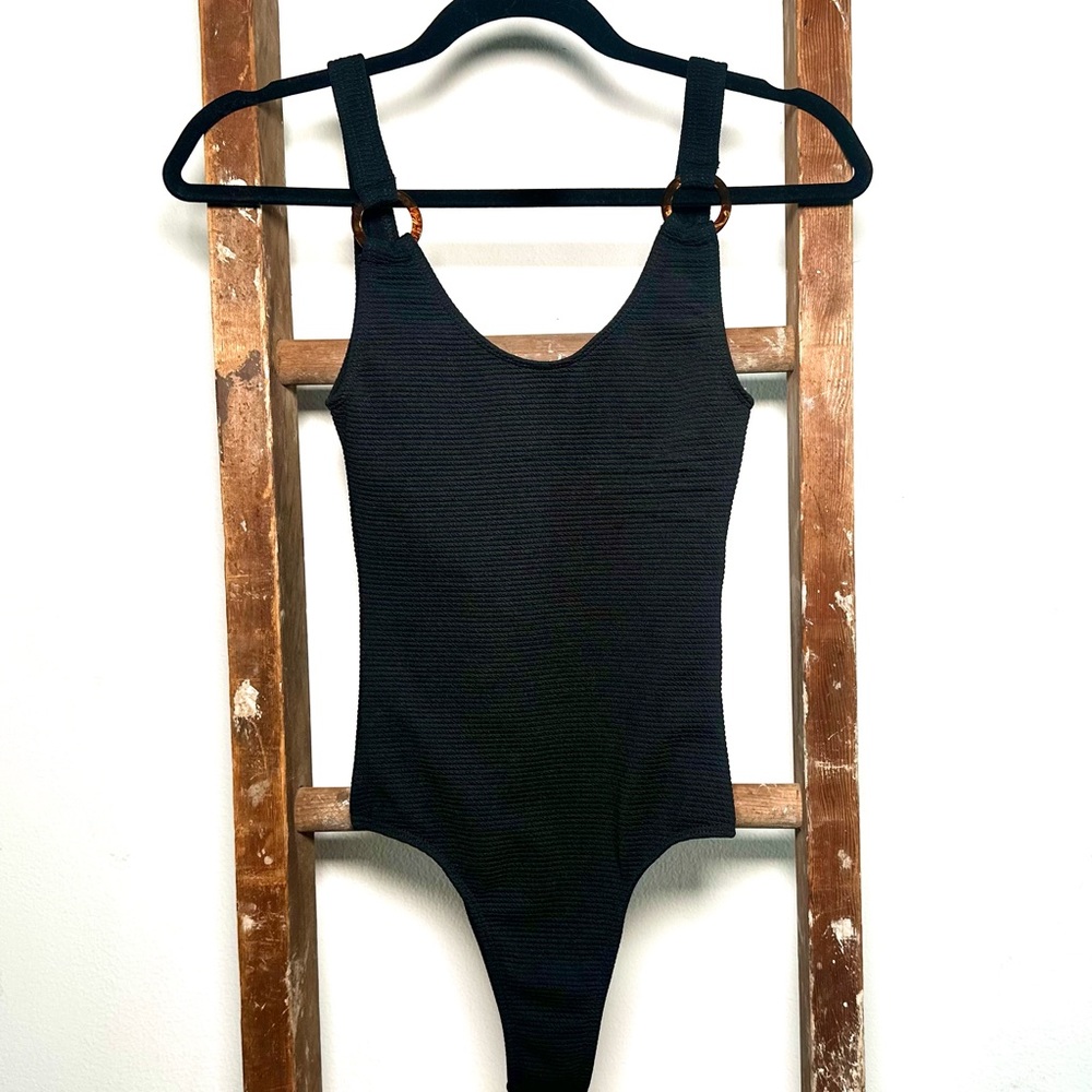 Full Tilt Ribbed One Piece Swimsuit